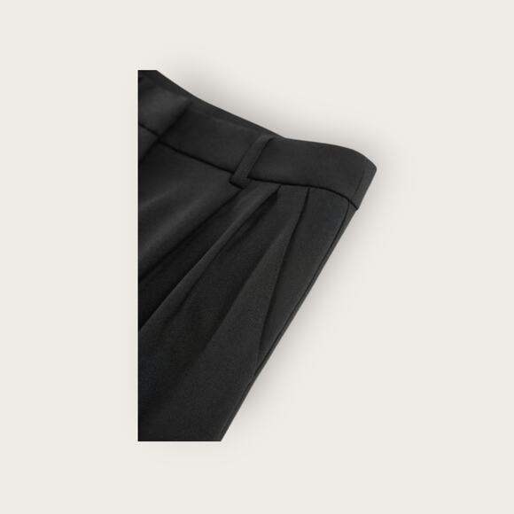 Commense Solid Black Wide Leg Pants – Size XL (US 12) - Picture 6 of 8